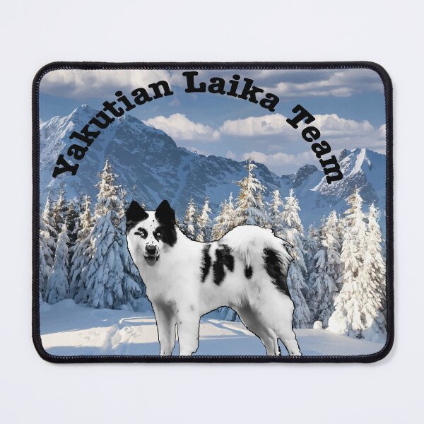 Item preview, Yakutian Laika Team – Arctic Sled Dog Series designed and sold by MarcVan.
