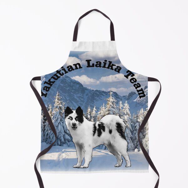 Item preview, Yakutian Laika Team – Arctic Sled Dog Series designed and sold by MarcVan.