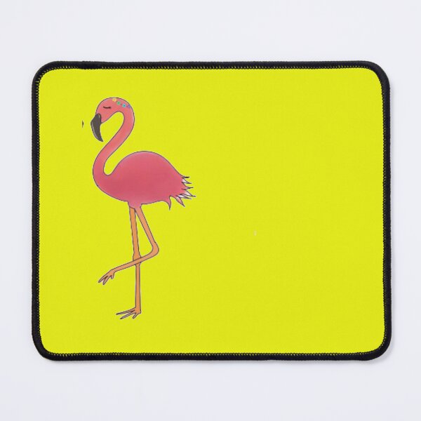 Item preview, Flamingo Her – Cute Summer Girl with Flower Crown designed and sold by minibrainco.