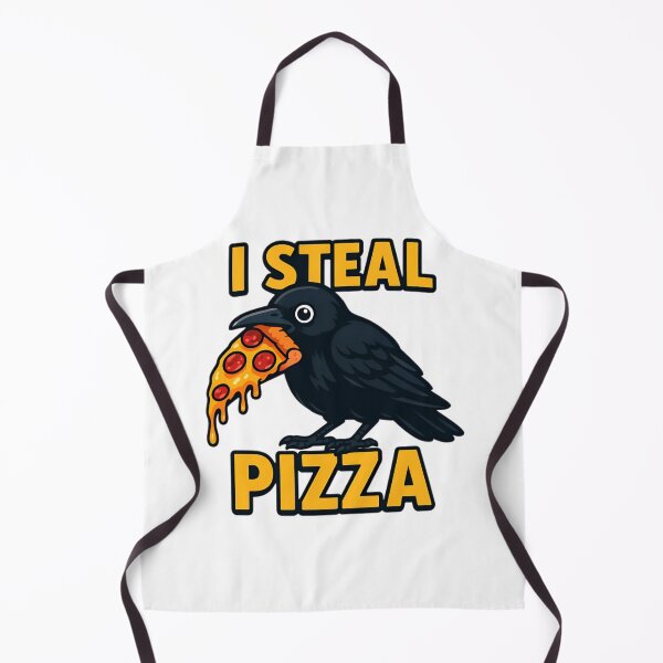 Item preview, Pizza Crow Funny Meme Sticker Art designed and sold by Amr Siam.