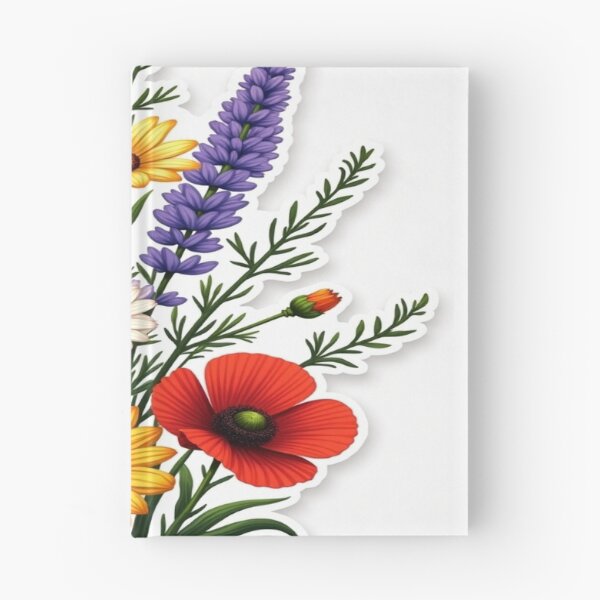 Item preview, Wildflower Harmony – Botanical Floral Bouquet Illustration designed and sold by The Quiet Growth.