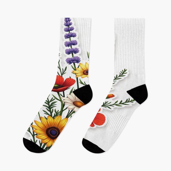 Item preview, Wildflower Harmony – Botanical Floral Bouquet Illustration designed and sold by The Quiet Growth.