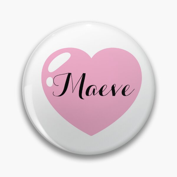 Item preview, Maeve Name with pink Heart  designed and sold by Monika Howarth.