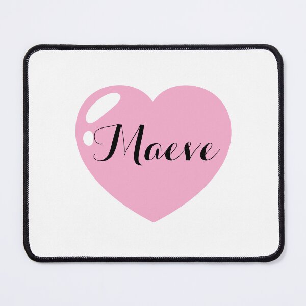 Item preview, Maeve Name with pink Heart  designed and sold by Monika Howarth.