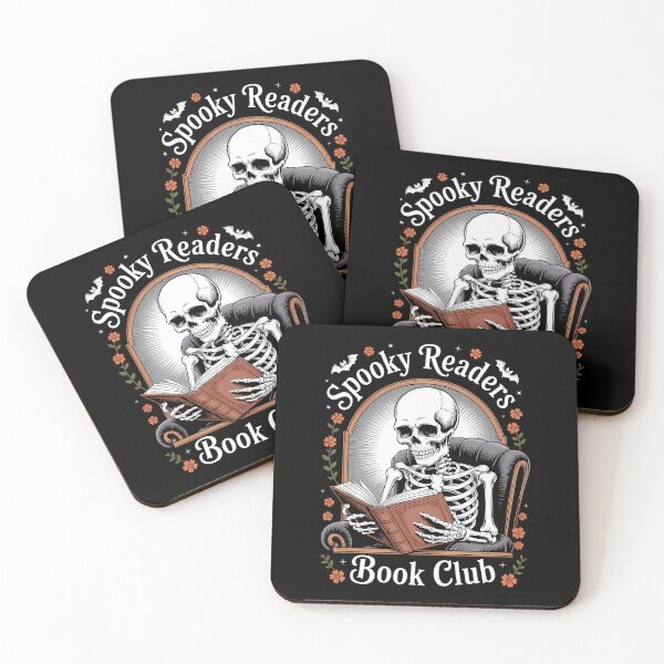 Item preview, Reader Skeleton Book Lovers Bookish Halloween designed and sold by tearbytea.