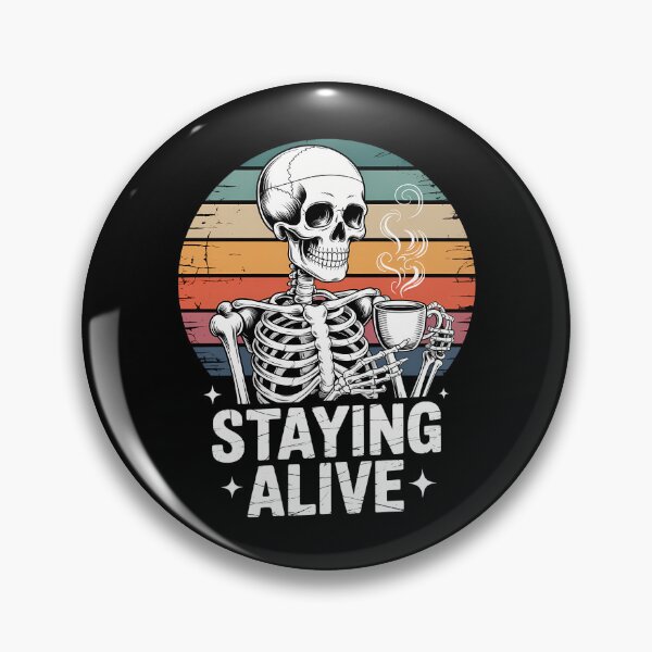 Item preview, Skeleton Drink Coffee Funny Joke designed and sold by tearbytea.