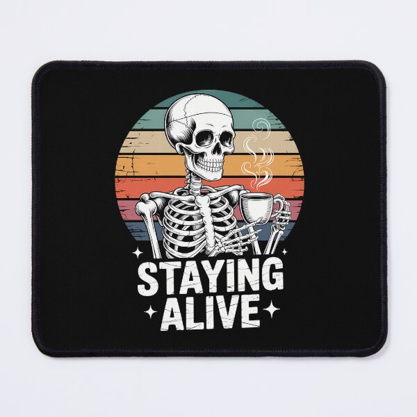 Item preview, Skeleton Drink Coffee Funny Joke designed and sold by tearbytea.