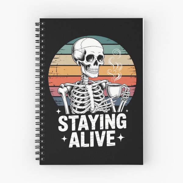 Item preview, Skeleton Drink Coffee Funny Joke designed and sold by tearbytea.