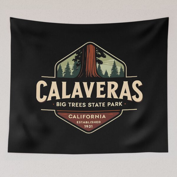 Item preview, Calaveras Big Trees State Park - California designed and sold by GoodOldVintage.