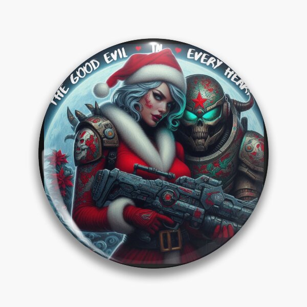 Item preview, Futuristic Santa Cyborg Warrior Moon designed and sold by Voodoo Store Paranormal Collections.