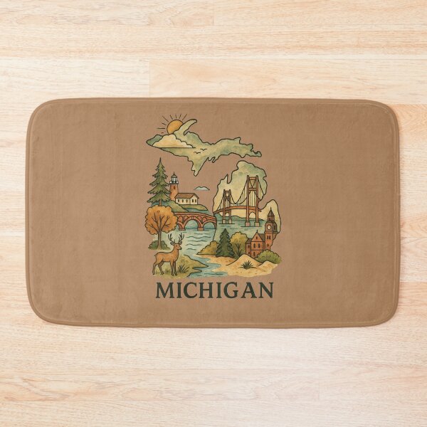 Item preview, Michigan designed and sold by FrictionMaxxing.