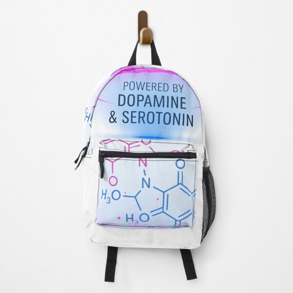 Item preview, Powered by Dopamine & Serotonin - Brain Chemistry Motivation designed and sold by WakeUpYourBrain.