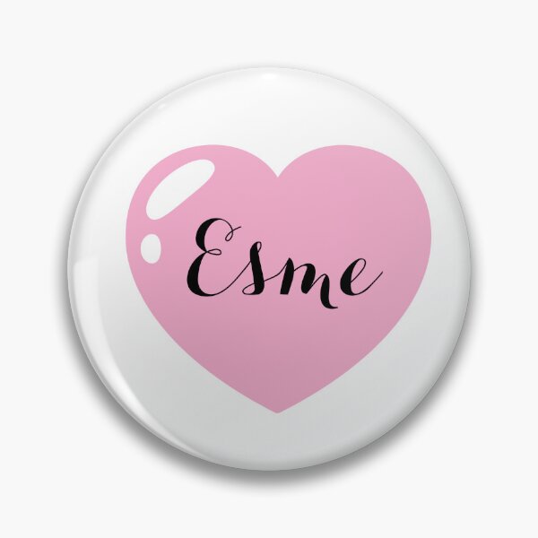 Item preview, Esme Name with pink Heart  designed and sold by Monika Howarth.