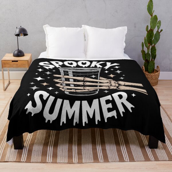 Item preview, Skeleton Drinking Coffee Summer Vacation designed and sold by tearbytea.