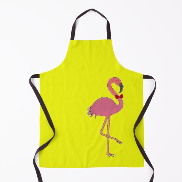 Item preview, Flamingo Him – Cute Summer boy with Red Bowtie designed and sold by minibrainco.