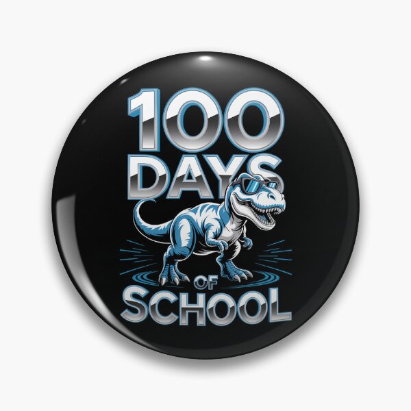 Item preview, Smarter 100th Day School Cute Dinosaur T rex designed and sold by tearbytea.