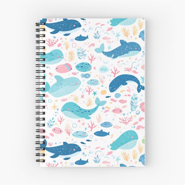 Item preview, Cutesy Ocean Pattern 1 designed and sold by Stained By The Belle.