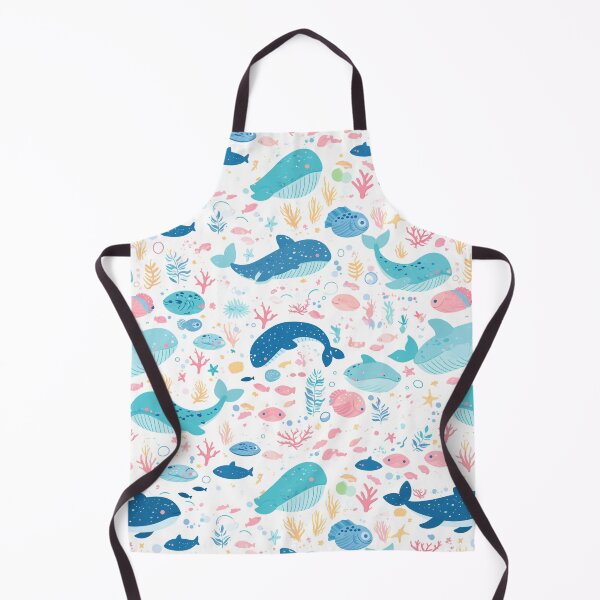 Item preview, Cutesy Ocean Pattern 1 designed and sold by Stained By The Belle.