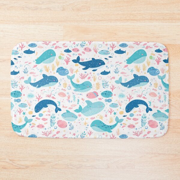 Item preview, Cutesy Ocean Pattern 1 designed and sold by Stained By The Belle.