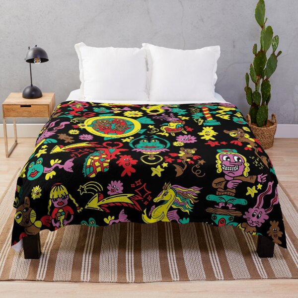 Item preview, Psychedelic Carnival Creatures - Surreal Pop Art Illustration designed and sold by Webstudio 2Amigos.