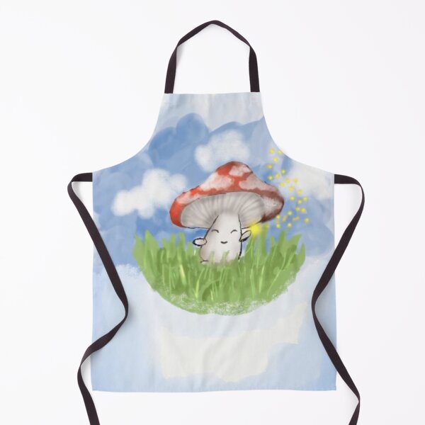 Item preview, a lucky guy in the clouds (mushroom) designed and sold by MaySerena11.