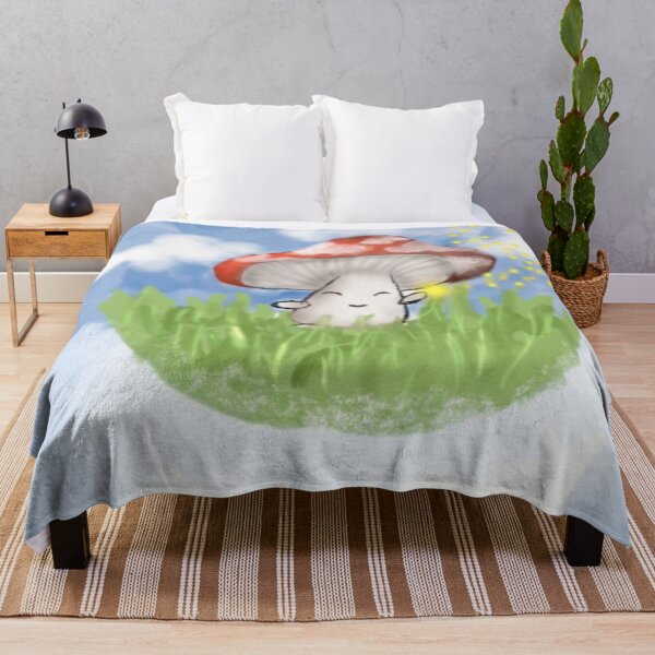 Item preview, a lucky guy in the clouds (mushroom) designed and sold by MaySerena11.