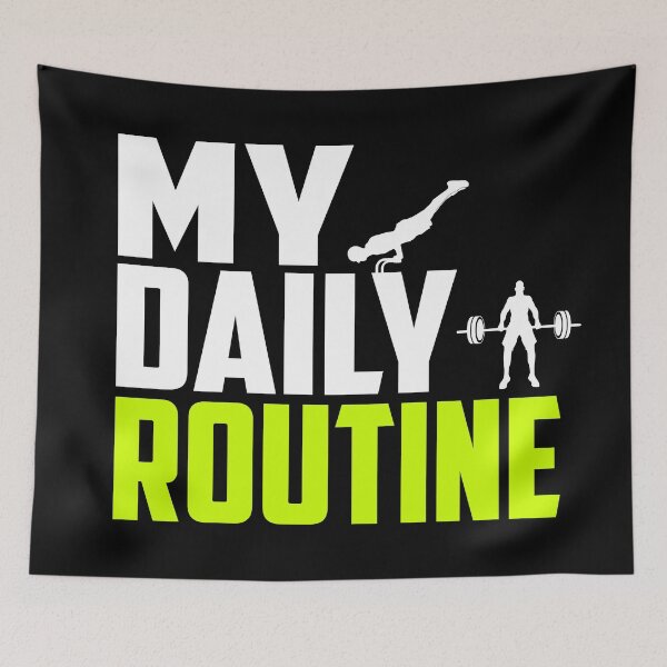 Item preview, My Daily Routine designed and sold by TheFineShirt.