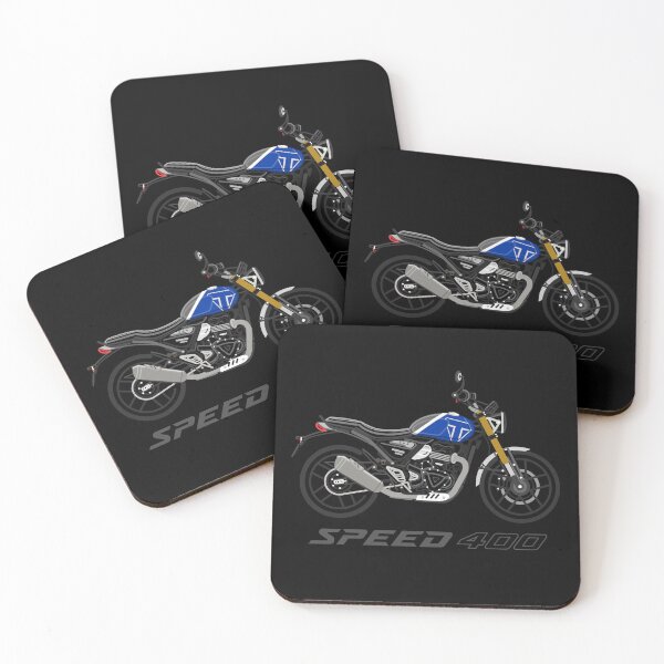 Item preview, Motorcycle Speed 400 blue designed and sold by Dress2Drive.