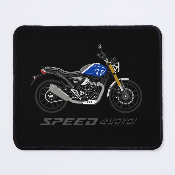 Item preview, Motorcycle Speed 400 blue designed and sold by Dress2Drive.