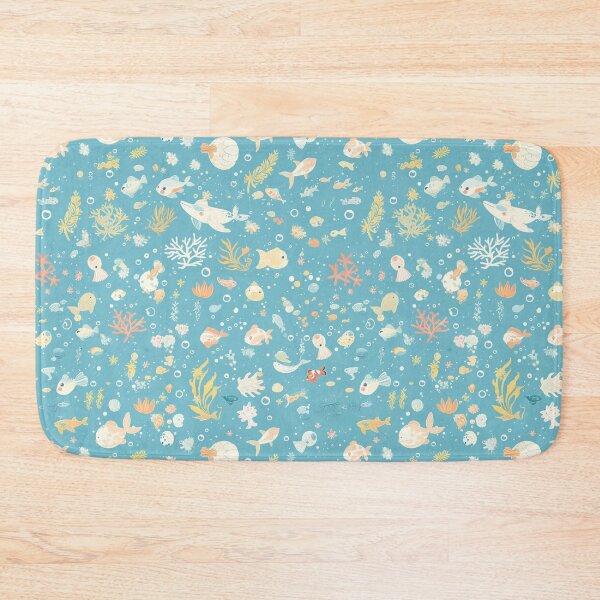 Item preview, Cutesy Ocean Pattern #2 designed and sold by Stained By The Belle.