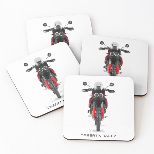 Item preview, DesertX Rally Front View – Bold Symmetric Ducati Art designed and sold by MarcVan.