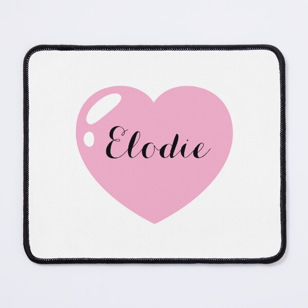 Item preview, Elodie Name with pink Heart  designed and sold by Artbymonika.
