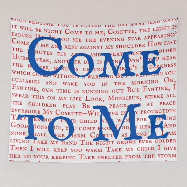 Item preview, Les Miserable Lyrics designed and sold by broadwaygirl142.