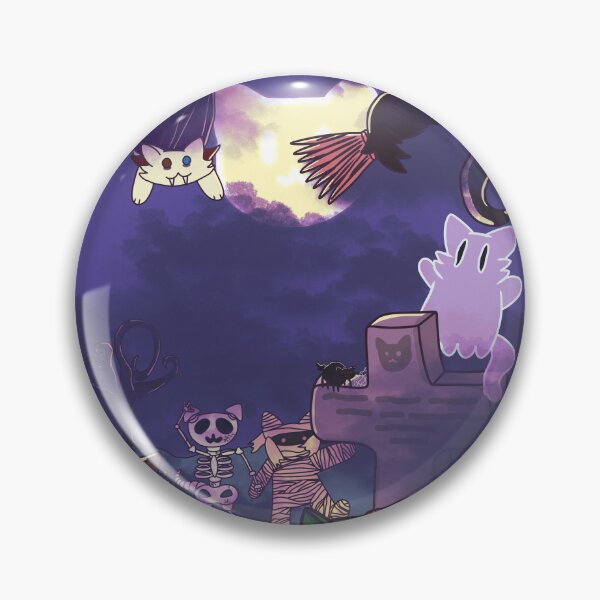 Item preview, Meowloween Scene designed and sold by Kenvas-Studios.