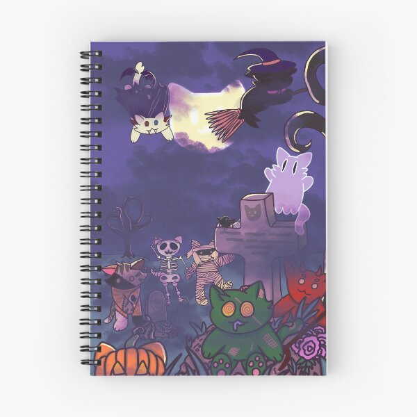 Item preview, Meowloween Scene designed and sold by Kenvas-Studios.