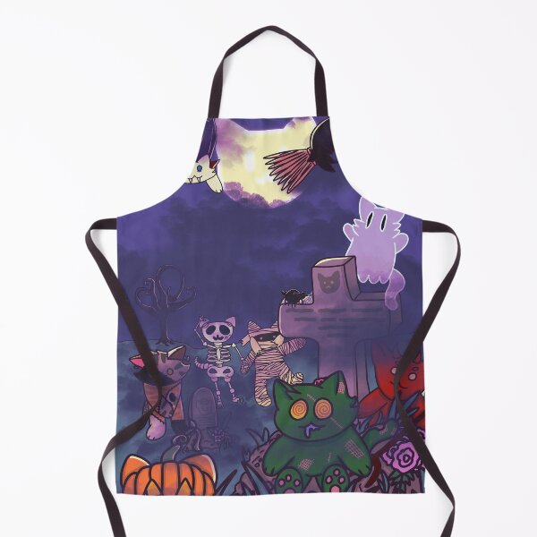 Item preview, Meowloween Scene designed and sold by Kenvas-Studios.
