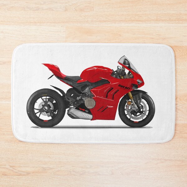 Artikelvorschau, Rotes Sportbike V4 – Superbike Speed Art entworfen und verkauft von MarcVan.