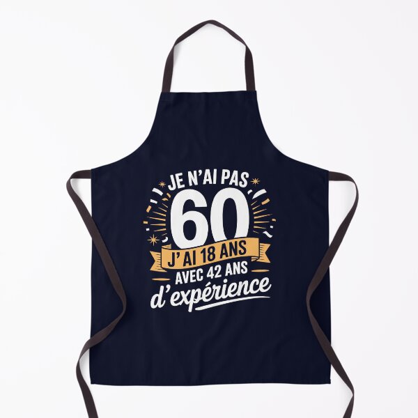 Aperçu de l'œuvre Anniversaire 60 ans - Humour créée et vendue par Danh Style.