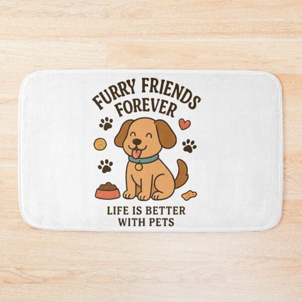 Item preview, Furry Friends Forever- Life Is Better With Pets designed and sold by WGBTee.