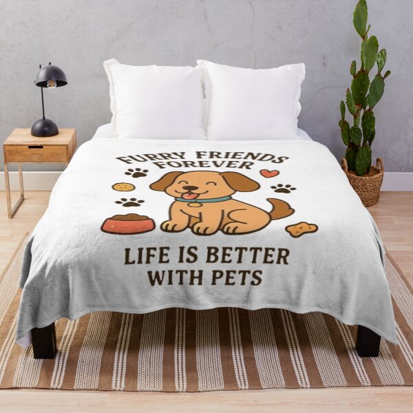 Item preview, Furry Friends Forever- Life Is Better With Pets designed and sold by WGBTee.