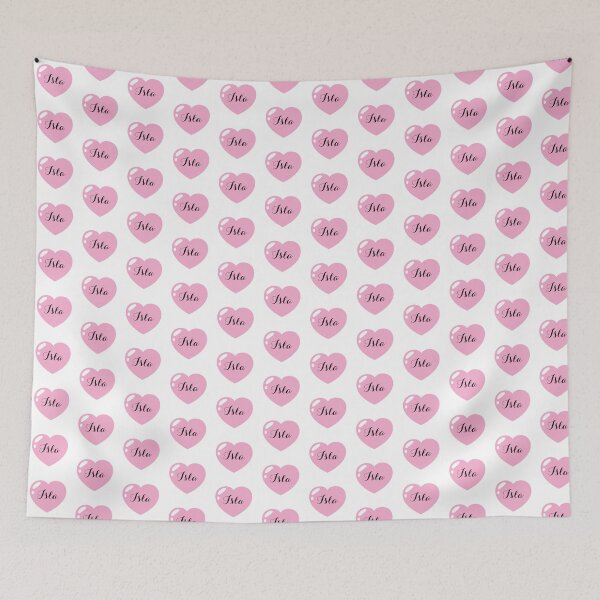 Item preview, Isla Name with pink Heart  designed and sold by Monika Howarth.