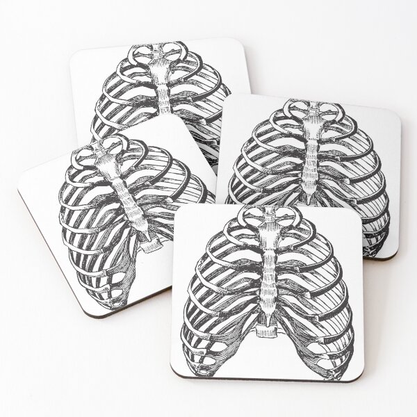 Item preview, Vintage Human Rib Cage Anatomy – Classic Skeletal Illustration Design designed and sold by NorthernMan10.