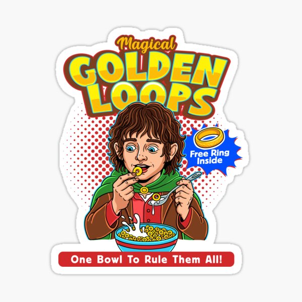 Item preview, Magical Golden Loops designed and sold by P1yu5h.