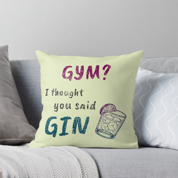 Item preview, Workout Tee - Gym? I Thought You Said Gin designed and sold by DanielBDesigns.