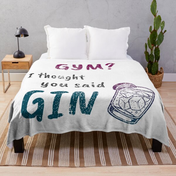 Item preview, Workout Tee - Gym? I Thought You Said Gin designed and sold by DanielBDesigns.