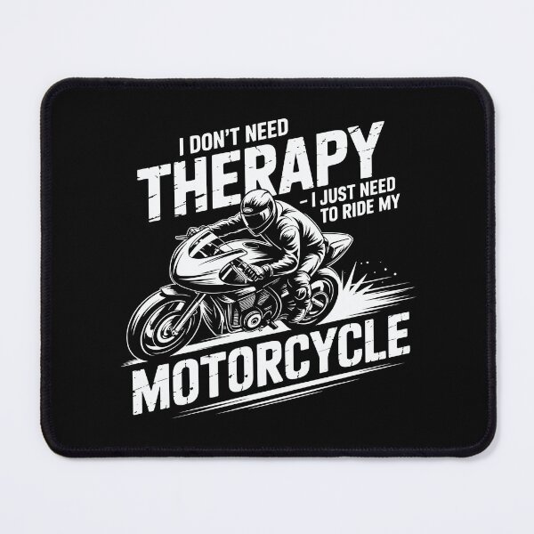 Item preview, Motorcycle therapy – Biker humor designed and sold by Danh Style.