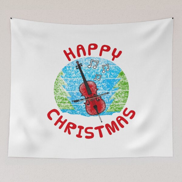 Item preview,  Christmas Cello Cellist String Musician Xmas Music Teacher designed and sold by doodlerob.