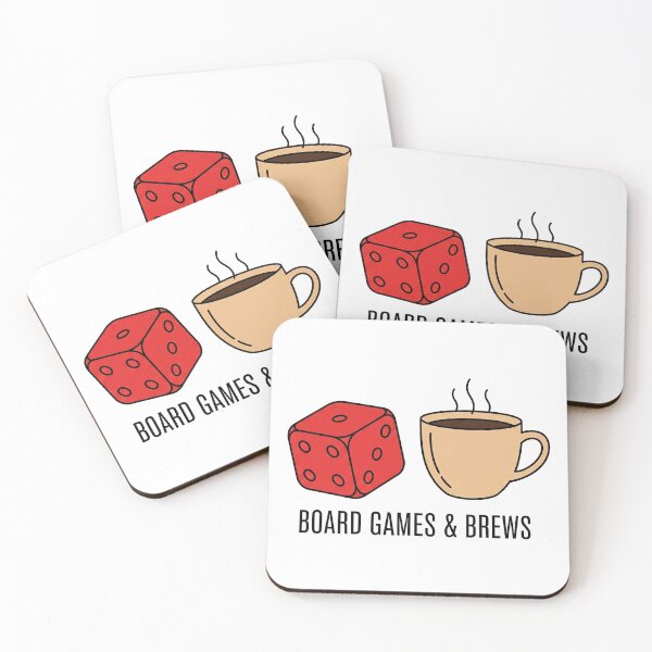 Item preview, Board Games & Brews | Cozy Game Night Coffee Lover Design designed and sold by shashtopia.