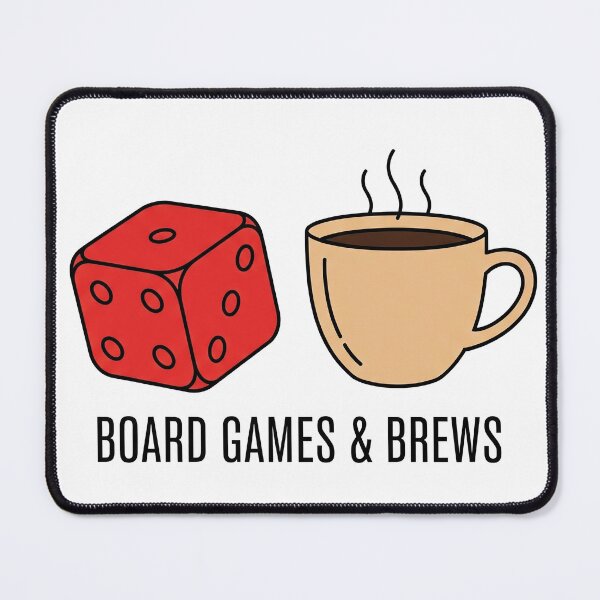 Item preview, Board Games & Brews | Cozy Game Night Coffee Lover Design designed and sold by shashtopia.