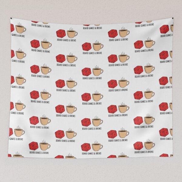 Item preview, Board Games & Brews | Cozy Game Night Coffee Lover Design designed and sold by shashtopia.